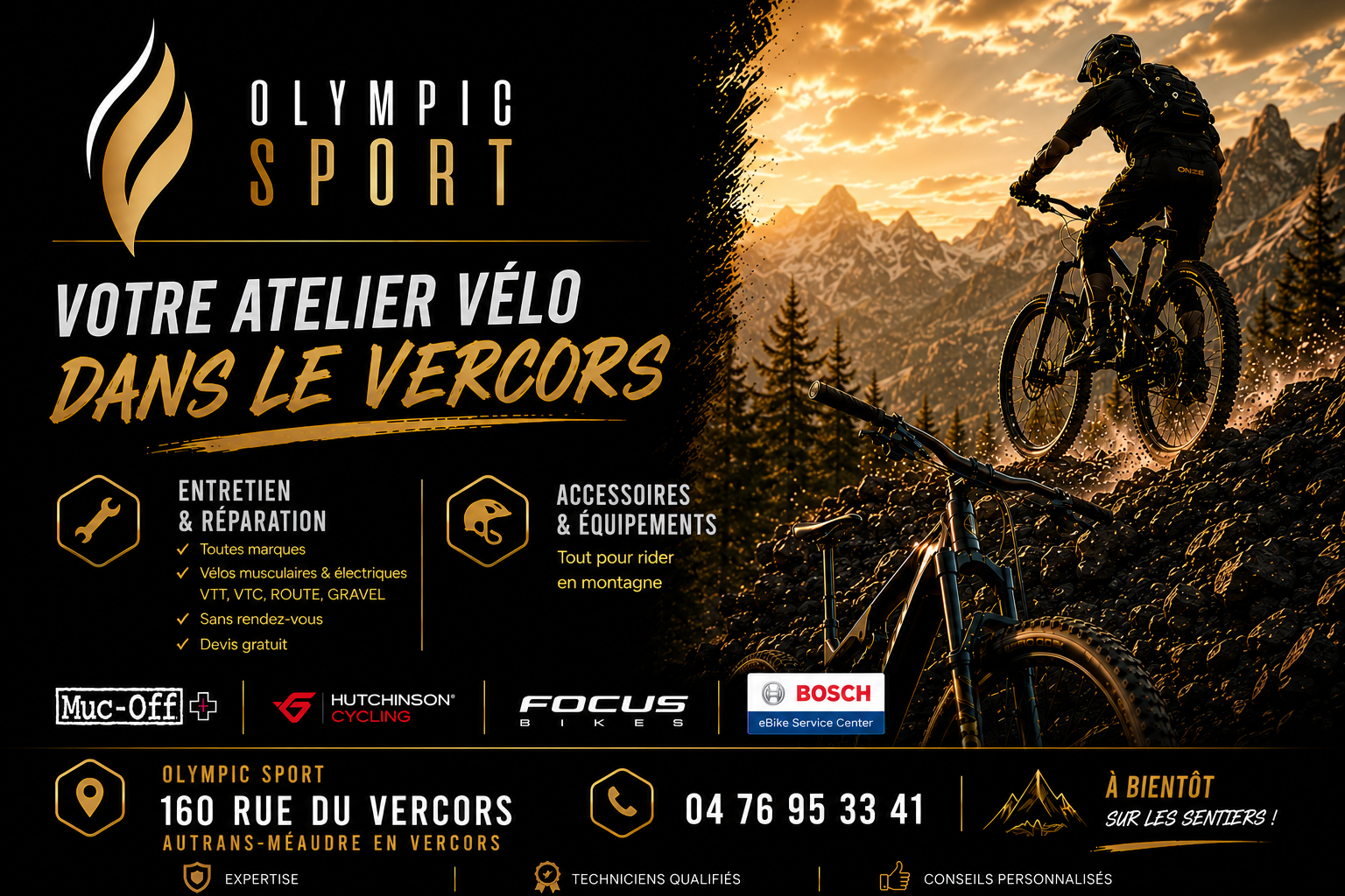 Votre vélo mérite un atelier performant